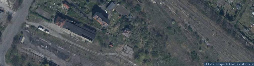 Zdjęcie satelitarne Dworzec Towarowy ul.