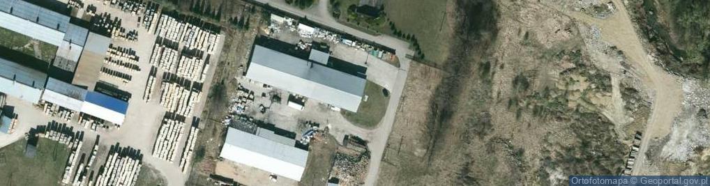 Zdjęcie satelitarne Dworska ul.