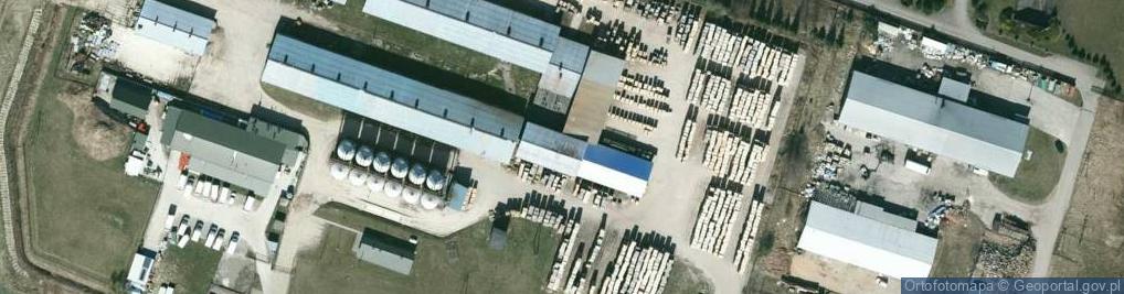 Zdjęcie satelitarne Dworska ul.