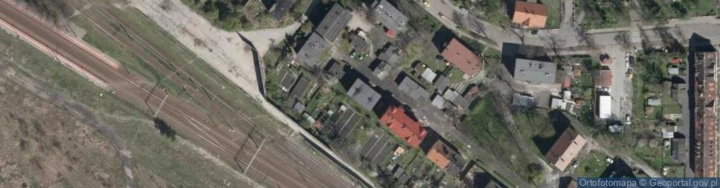 Zdjęcie satelitarne Dworcowa ul.