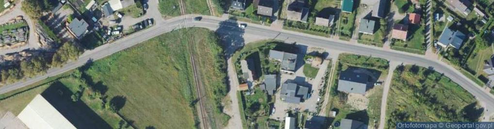 Zdjęcie satelitarne Dworcowa ul.