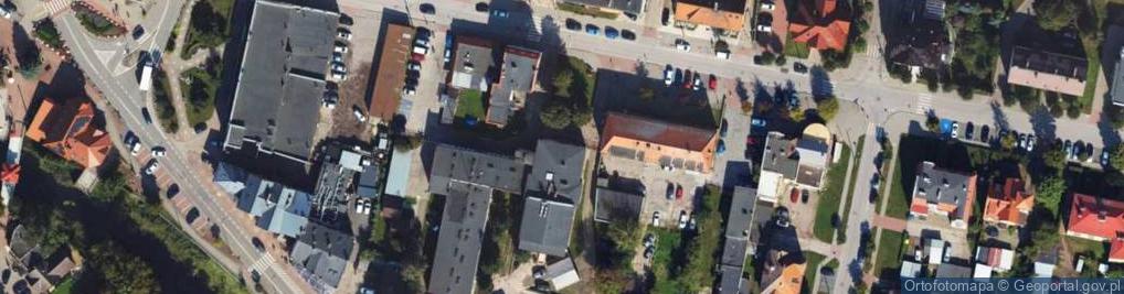 Zdjęcie satelitarne Dworcowa ul.