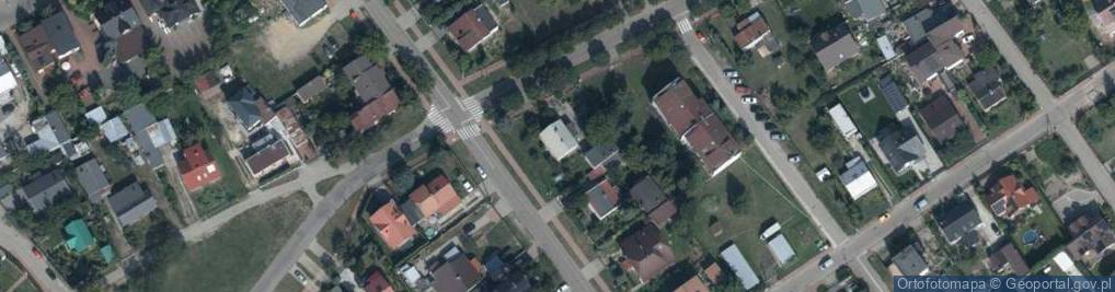 Zdjęcie satelitarne Dworcowa ul.
