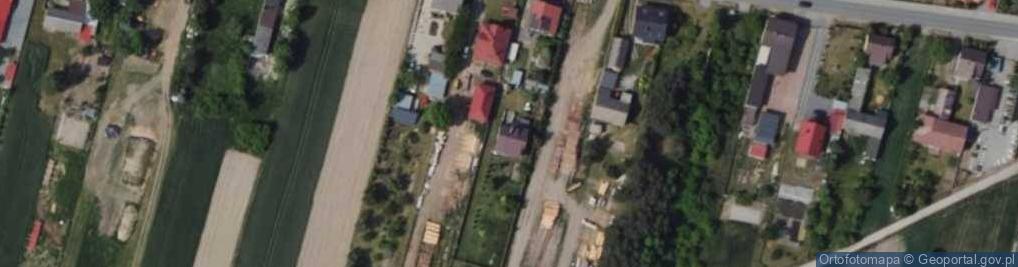 Zdjęcie satelitarne Dworska ul.