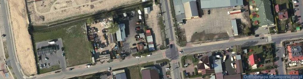 Zdjęcie satelitarne Dworcowa ul.
