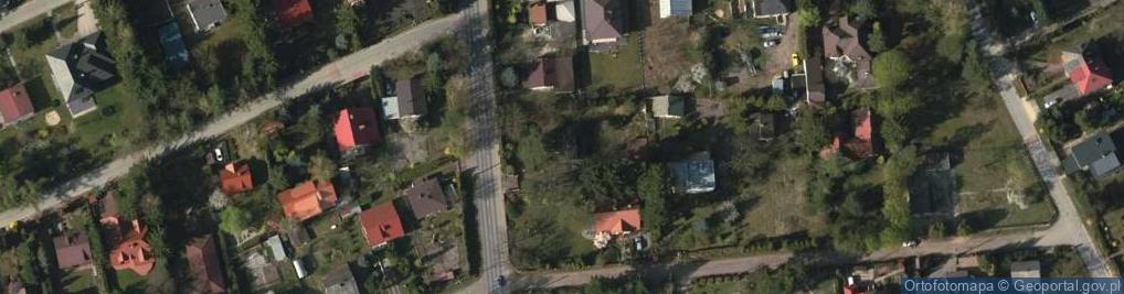 Zdjęcie satelitarne Dworska ul.