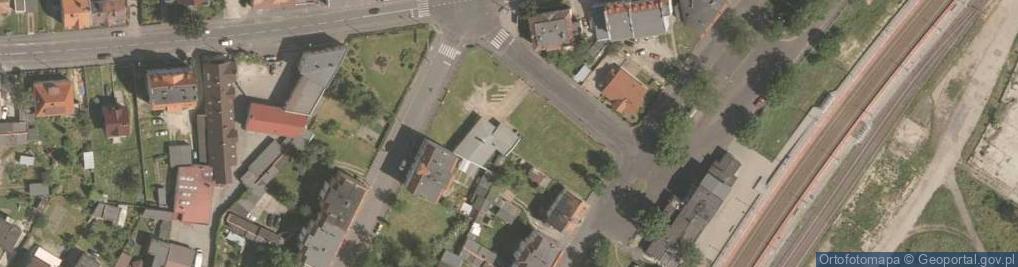 Zdjęcie satelitarne Dworcowa ul.
