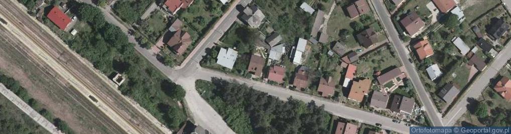 Zdjęcie satelitarne Dworcowa ul.