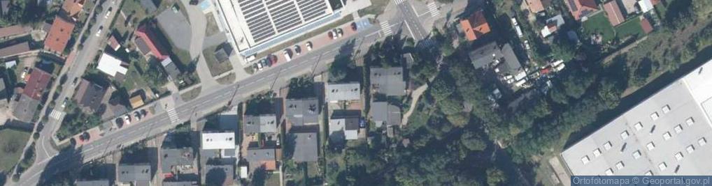 Zdjęcie satelitarne Dworcowa ul.