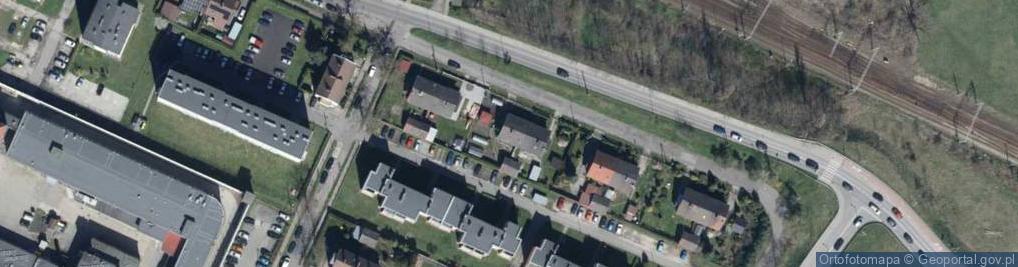Zdjęcie satelitarne Dworcowa ul.