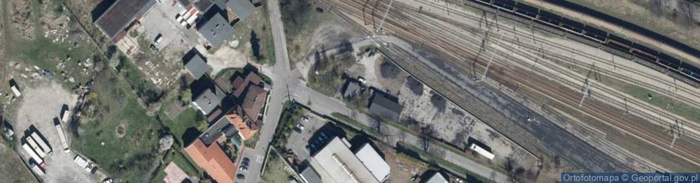 Zdjęcie satelitarne Dworcowa ul.
