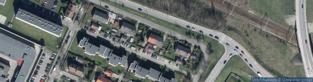 Zdjęcie satelitarne Dworcowa ul.