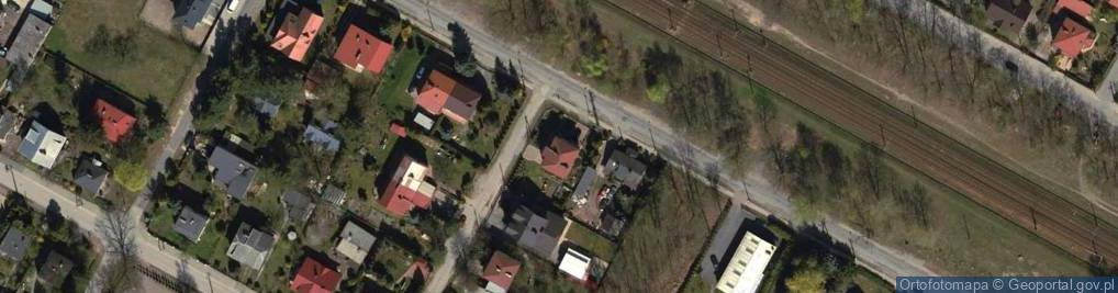 Zdjęcie satelitarne Dworcowa ul.