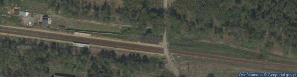 Zdjęcie satelitarne Dworzec PKP ul.