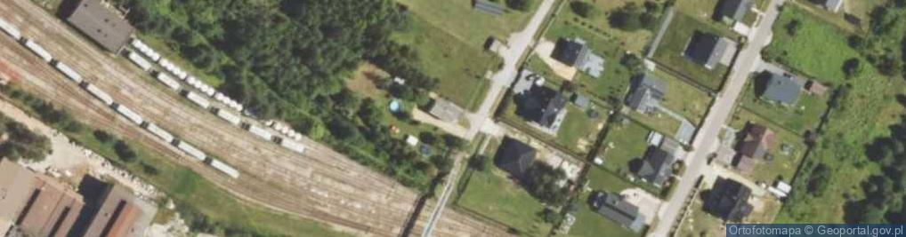 Zdjęcie satelitarne Dworska ul.