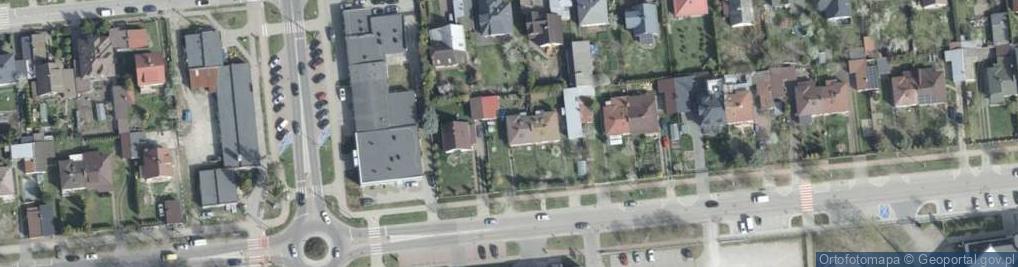 Zdjęcie satelitarne Dworcowa ul.