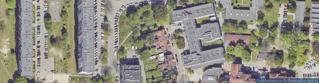 Zdjęcie satelitarne Dworska ul.