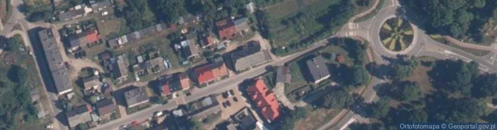 Zdjęcie satelitarne Dwór Złotowski ul.