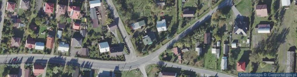 Zdjęcie satelitarne Dybków ul.