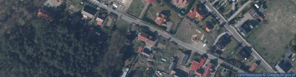 Zdjęcie satelitarne Dychów ul.