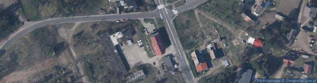 Zdjęcie satelitarne Dychów ul.