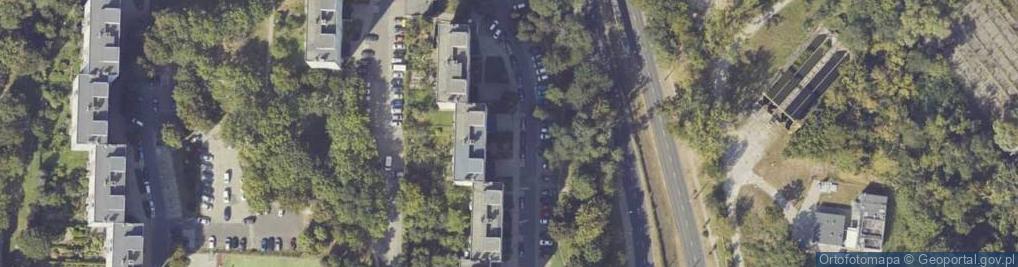 Zdjęcie satelitarne Dywizjonu 303 ul.