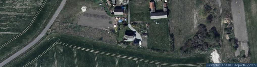 Zdjęcie satelitarne Dybów ul.