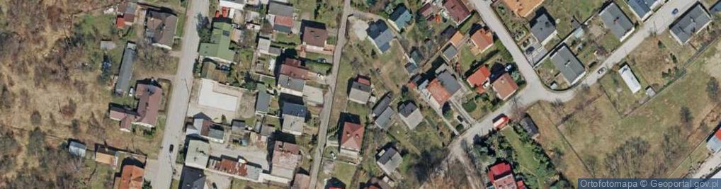 Zdjęcie satelitarne Dyrekcji Głównej Górniczej ul.