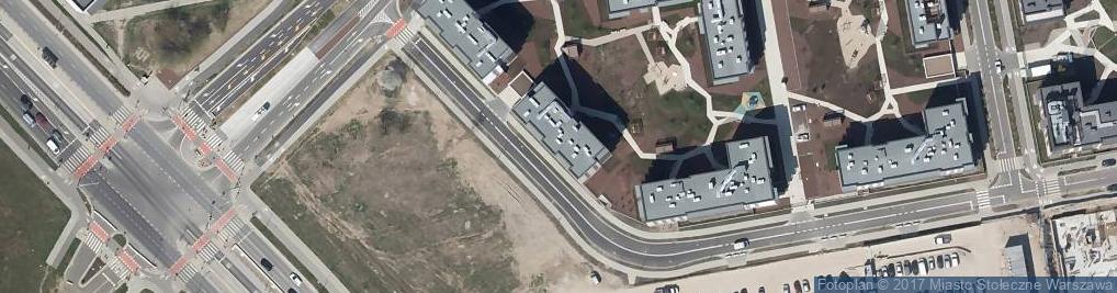 Zdjęcie satelitarne Dywizjonu AK Jeleń ul.