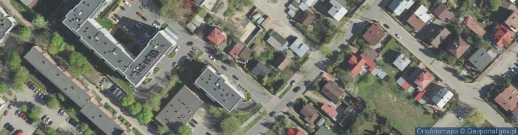 Zdjęcie satelitarne Dziesięciny ul.