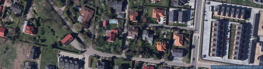 Zdjęcie satelitarne Działowa ul.