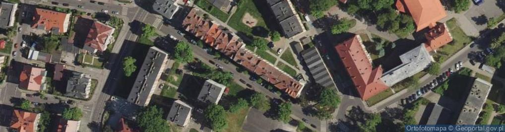 Zdjęcie satelitarne Dzieci Wrześni ul.