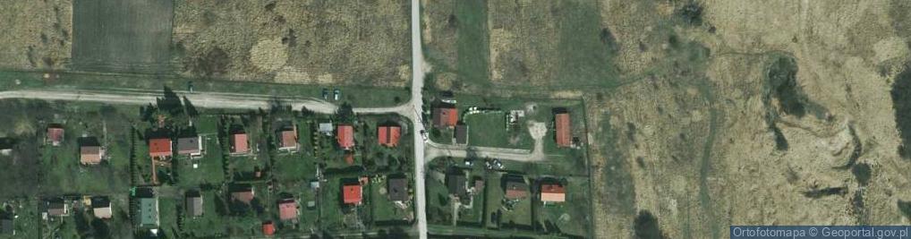 Zdjęcie satelitarne Działkowców ul.