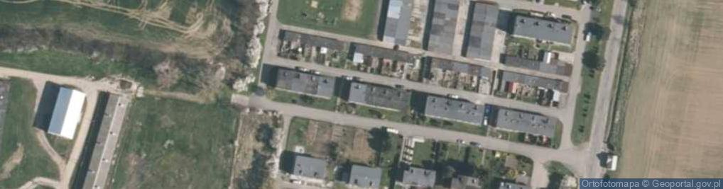 Zdjęcie satelitarne Dzbańce-Osiedle ul.