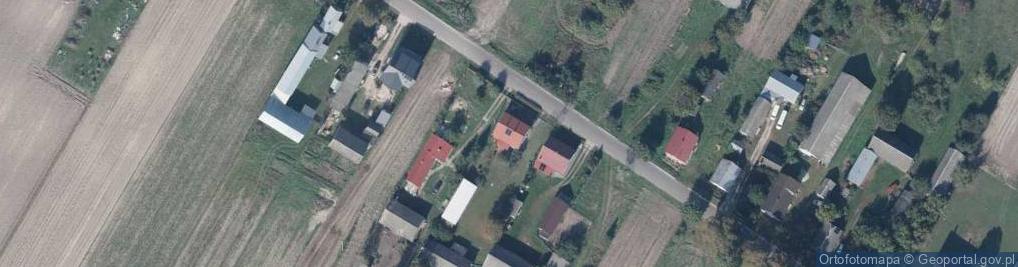 Zdjęcie satelitarne Działyń ul.