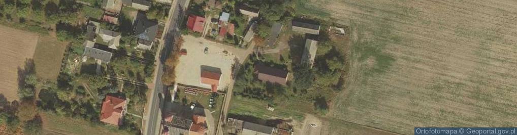 Zdjęcie satelitarne Działyń ul.