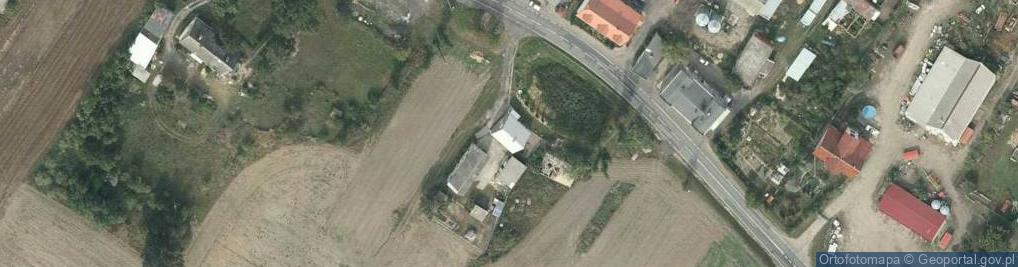 Zdjęcie satelitarne Dziedno ul.