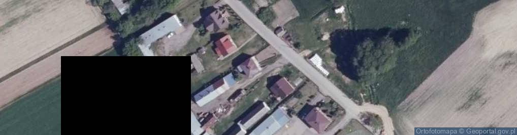 Zdjęcie satelitarne Dziękonie ul.