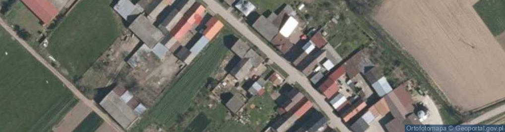 Zdjęcie satelitarne Dzielów ul.