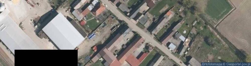 Zdjęcie satelitarne Dzielów ul.