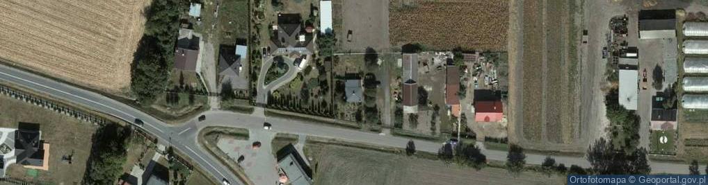 Zdjęcie satelitarne Dziennice ul.