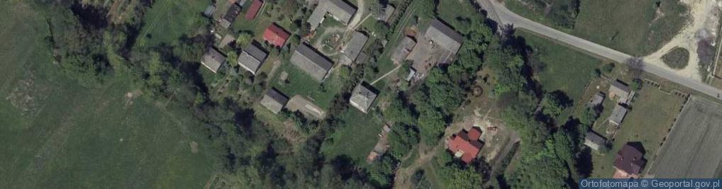 Zdjęcie satelitarne Dzierzkowice-Rynek ul.