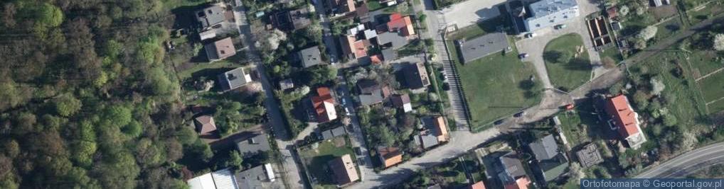 Zdjęcie satelitarne Dzierżonia, ks. ul.