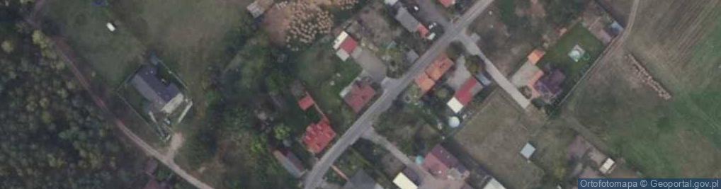 Zdjęcie satelitarne Dziewcza Struga ul.
