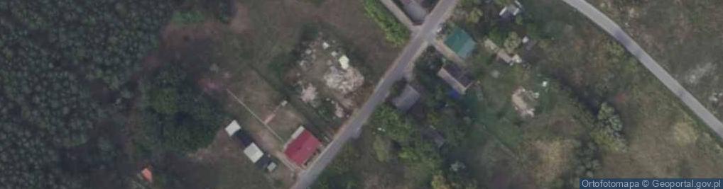 Zdjęcie satelitarne Dziewcza Struga ul.