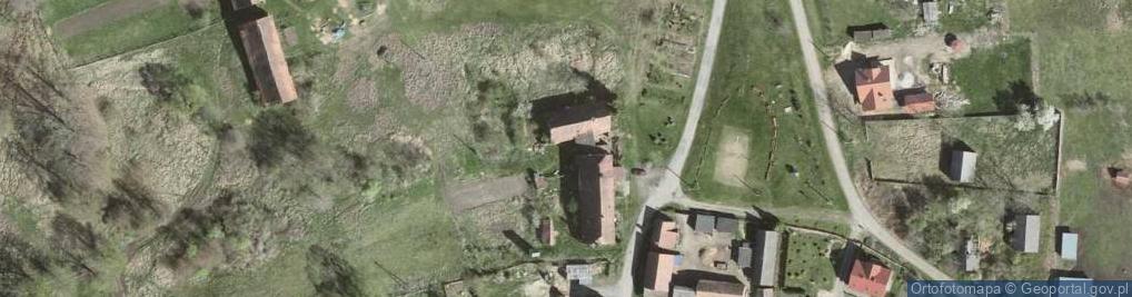 Zdjęcie satelitarne Dziewiętlin ul.