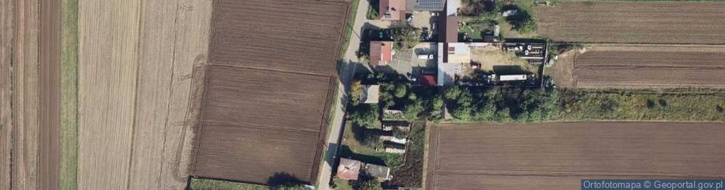 Zdjęcie satelitarne Dziewki ul.