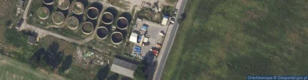Zdjęcie satelitarne Dziewoklucz ul.