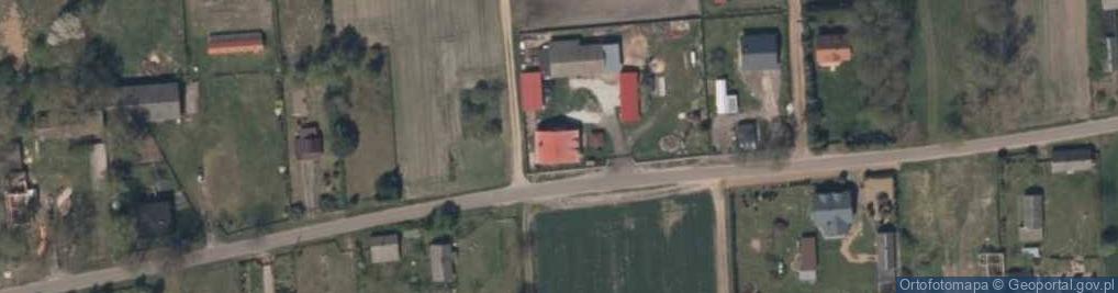 Zdjęcie satelitarne Dziewuliny ul.