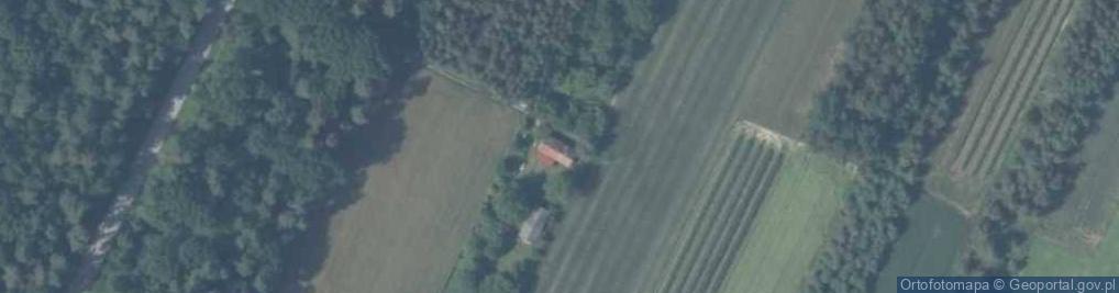 Zdjęcie satelitarne Dziurków ul.